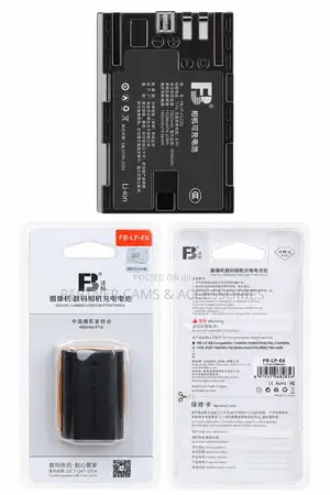 Long-Lasting LP-E6 Battery