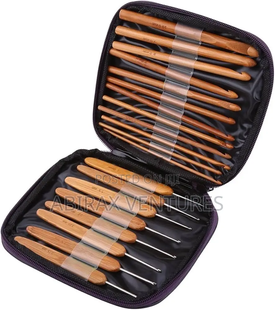 20pcs Bamboo Crochet Set