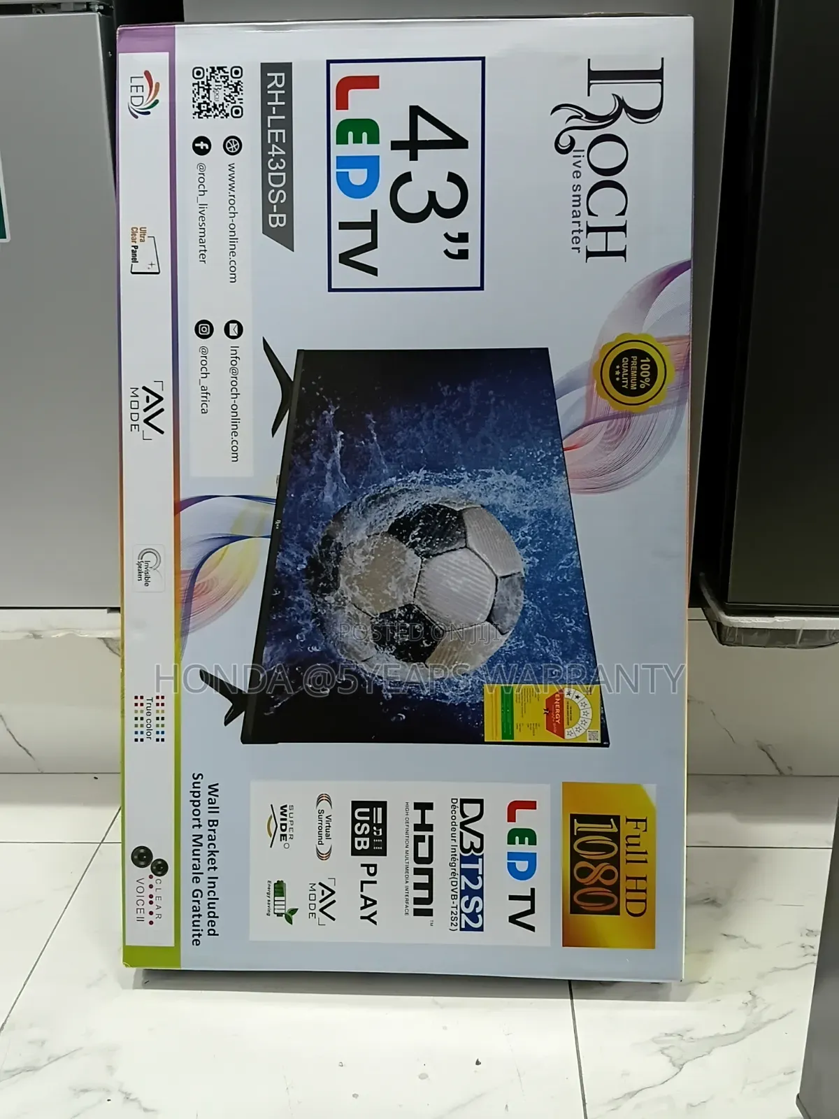 Roch TV - HDMI, USB Play