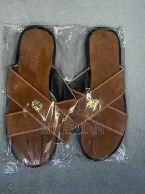 Leather Jean Slippers Available for Sale