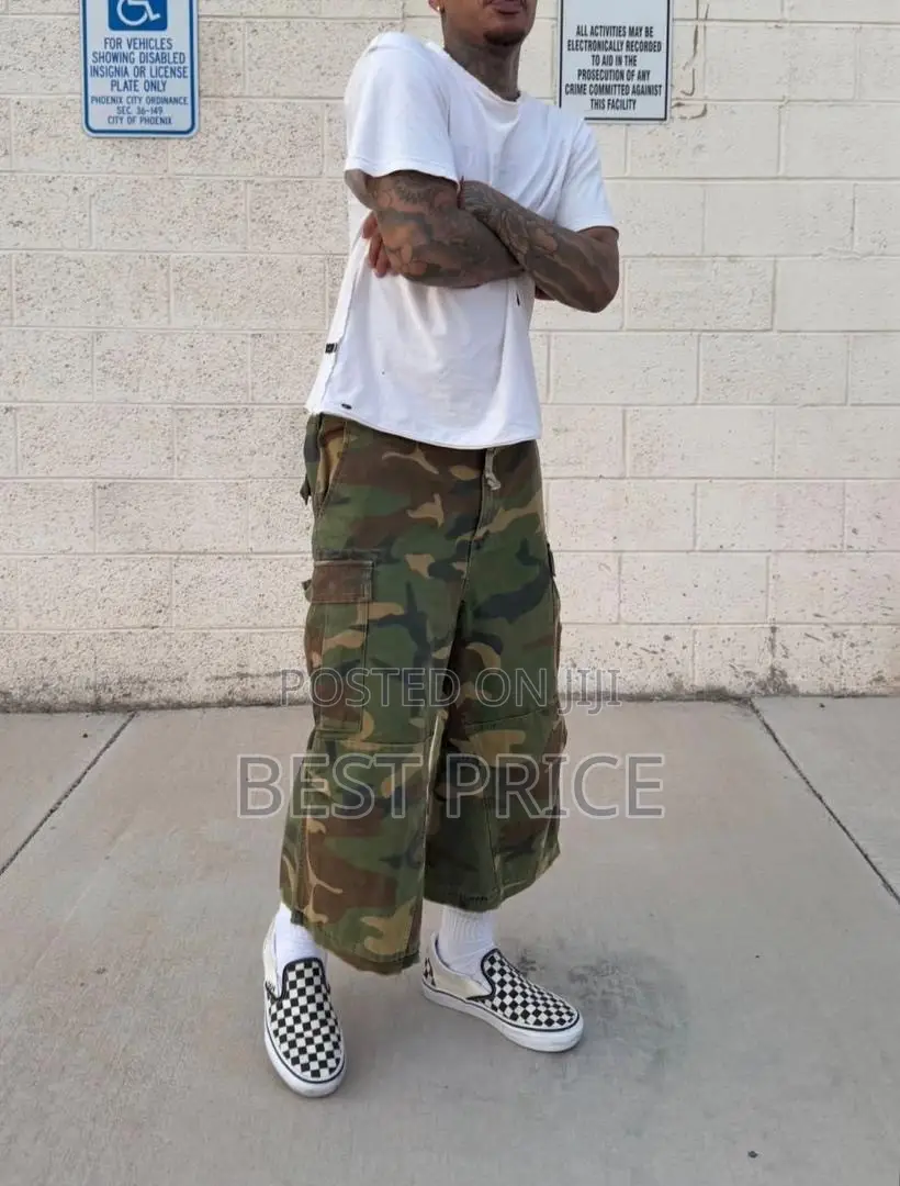 Camo Jorts