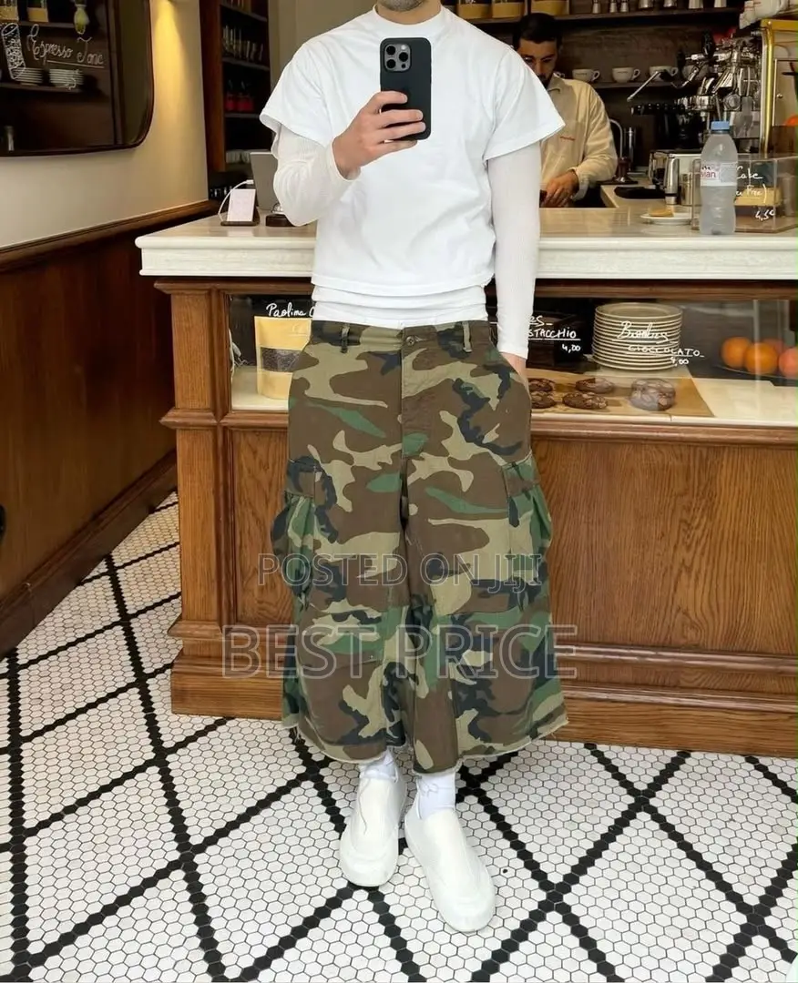 Camo Jorts