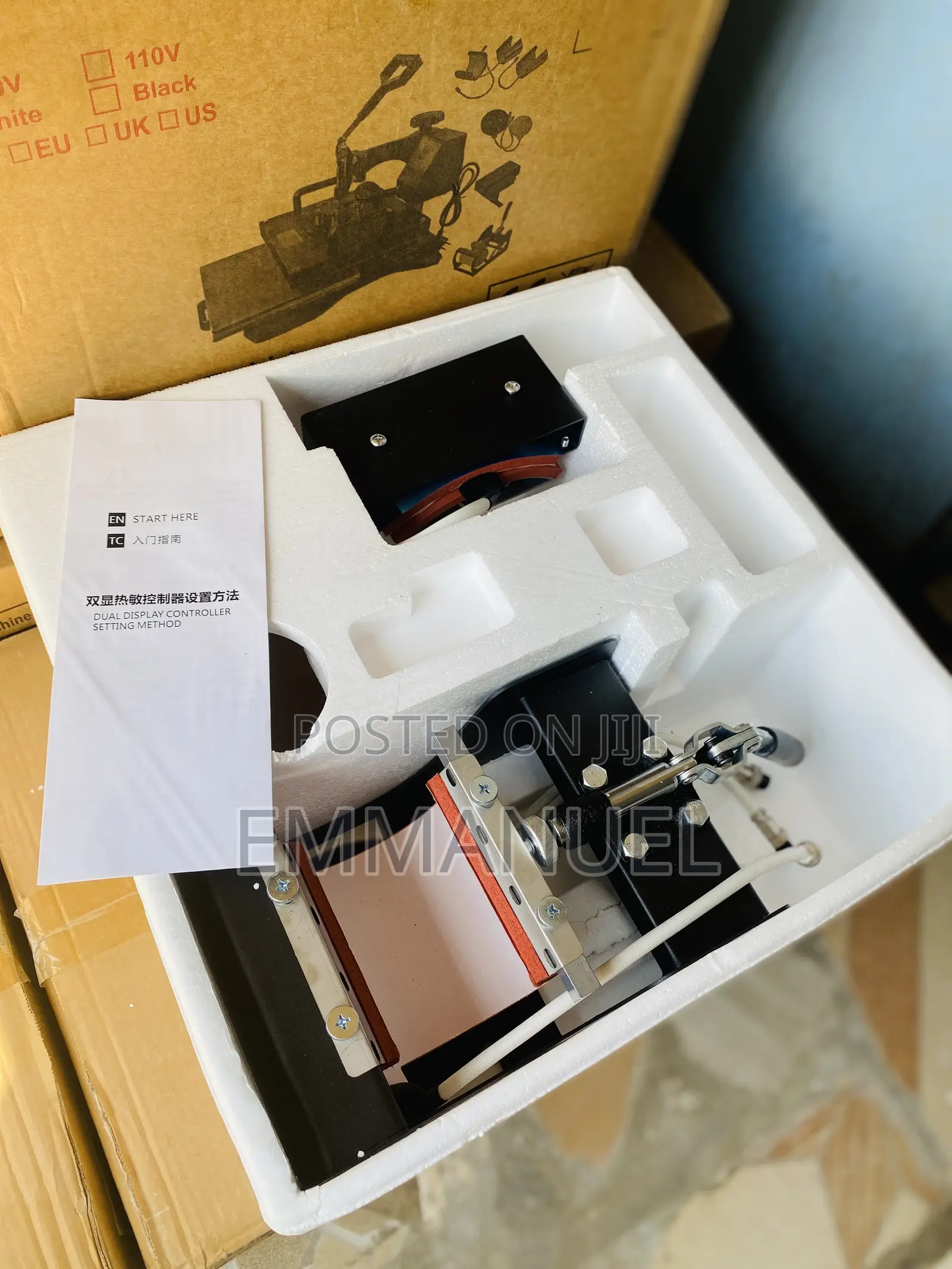5-in-1 Combo Heat Press Machines for T-Shirts, Caps, Plates, Mugs
