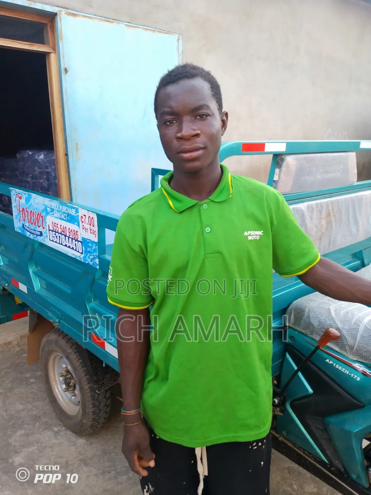 Pure Water Company Needs Aboboyaa Driver for Work and Pay