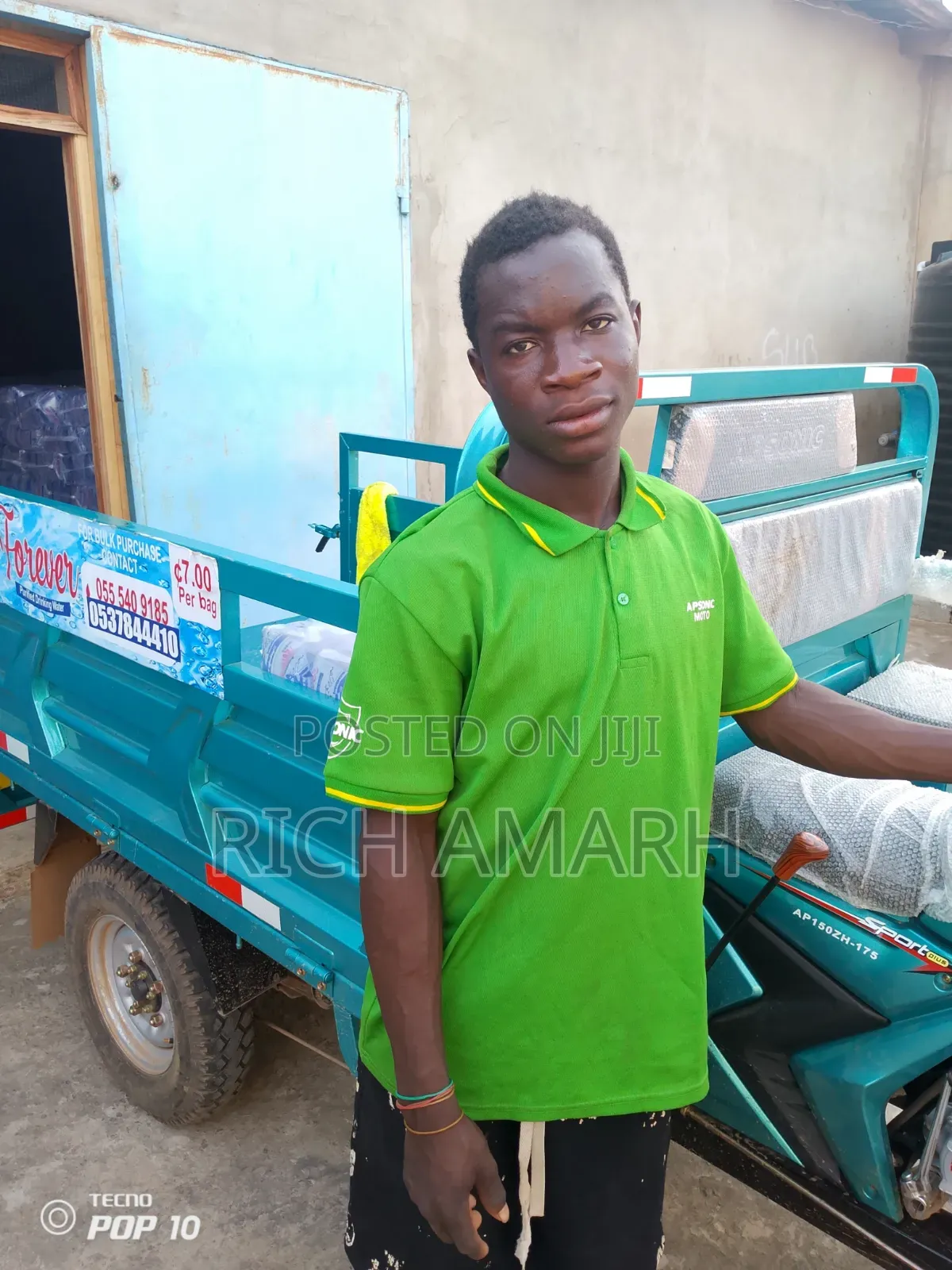 Pure Water Company Needs Aboboyaa Driver for Work and Pay