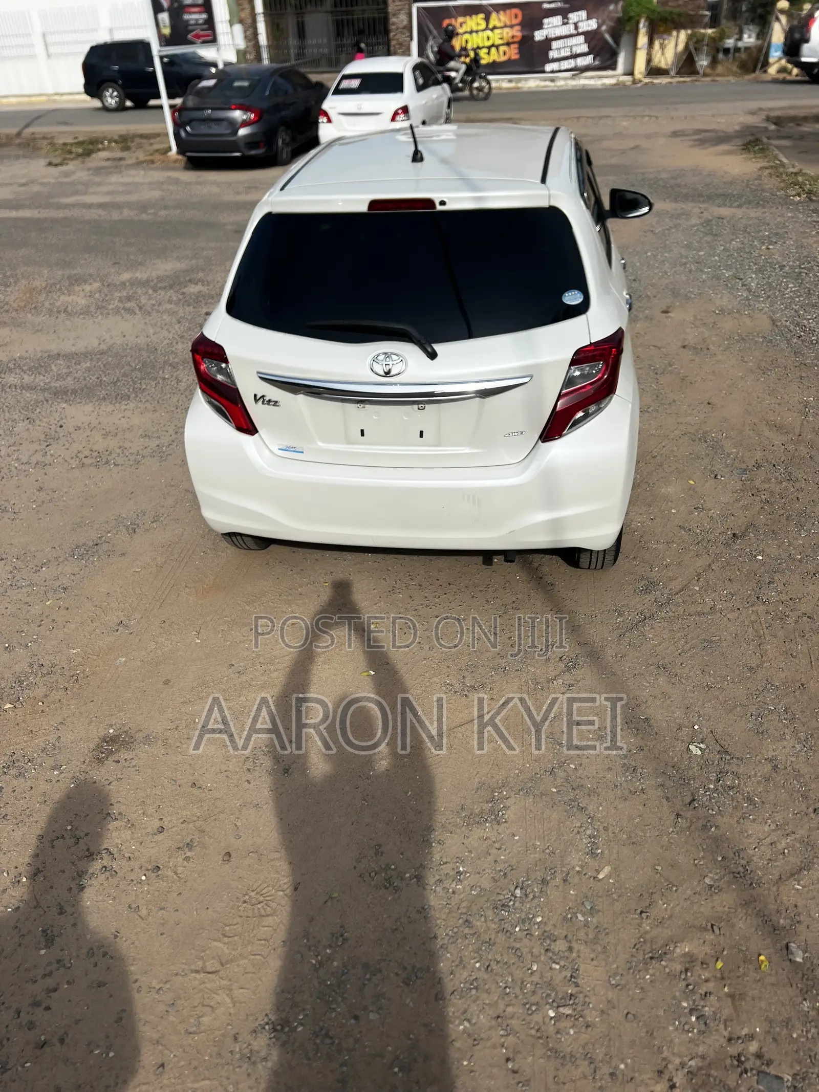 Toyota Vitz 1.3 AWD 3dr 2016 White