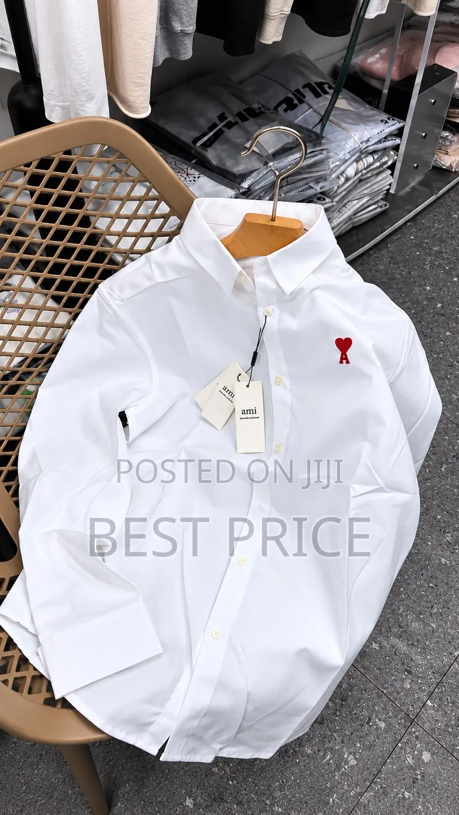 Ami Shirts Long Sleeves