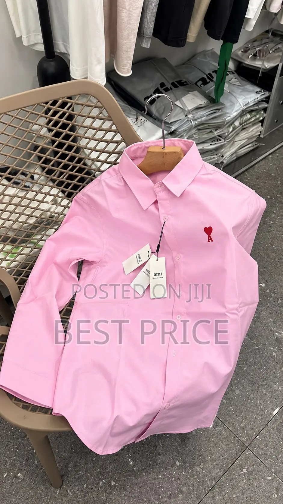 Ami Shirts Long Sleeves