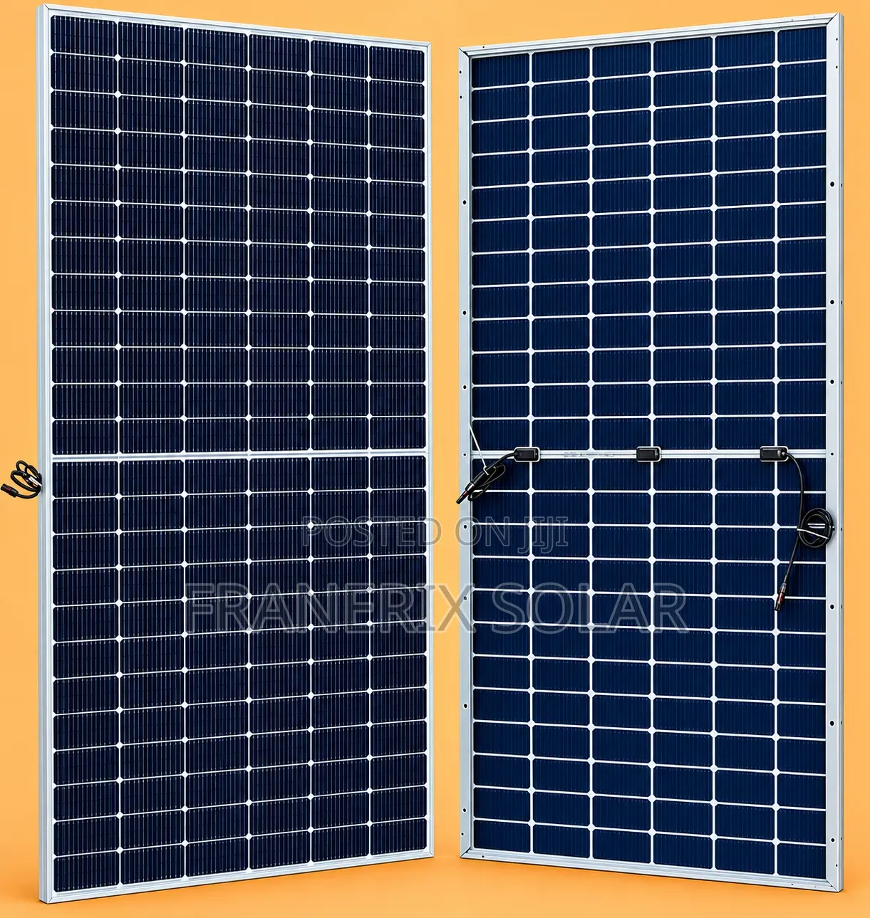 Bi-Facial Solar Panels 630W