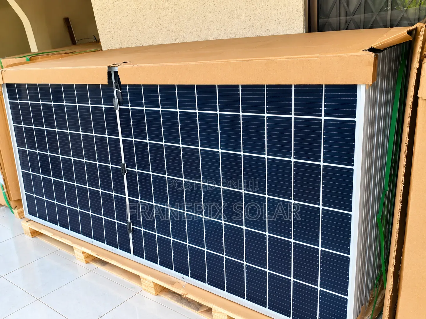 Bi-Facial Solar Panels 630W