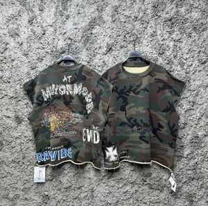 Camo Armless Top