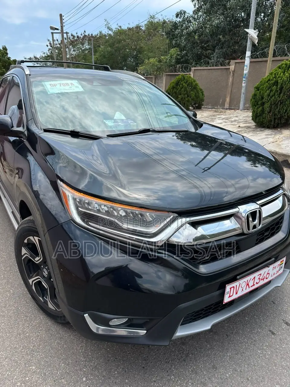 Honda CR-V Touring AWD 2018 Black