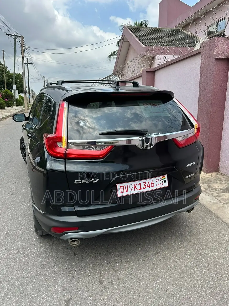 Honda CR-V Touring AWD 2018 Black