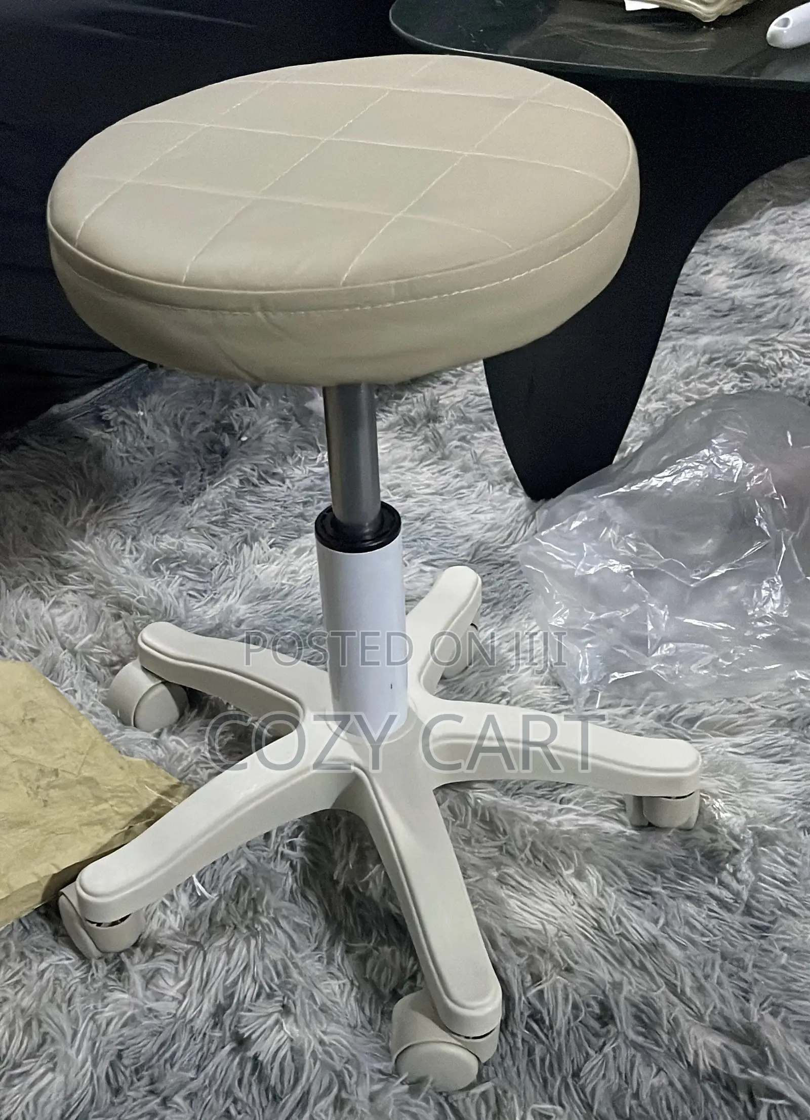 Adjustable Rolling Stool