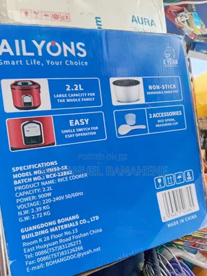 Rice Cooker 2.2L