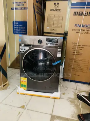 Lovely New Grey TCL-front Load Washer-10.5kg & Dryer-6kgs-C211wdg—