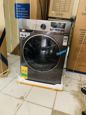 Zealous Sleek Grey Dark TCL-front Load Washer10.5KG Dryer-6kgs-C211wdg
