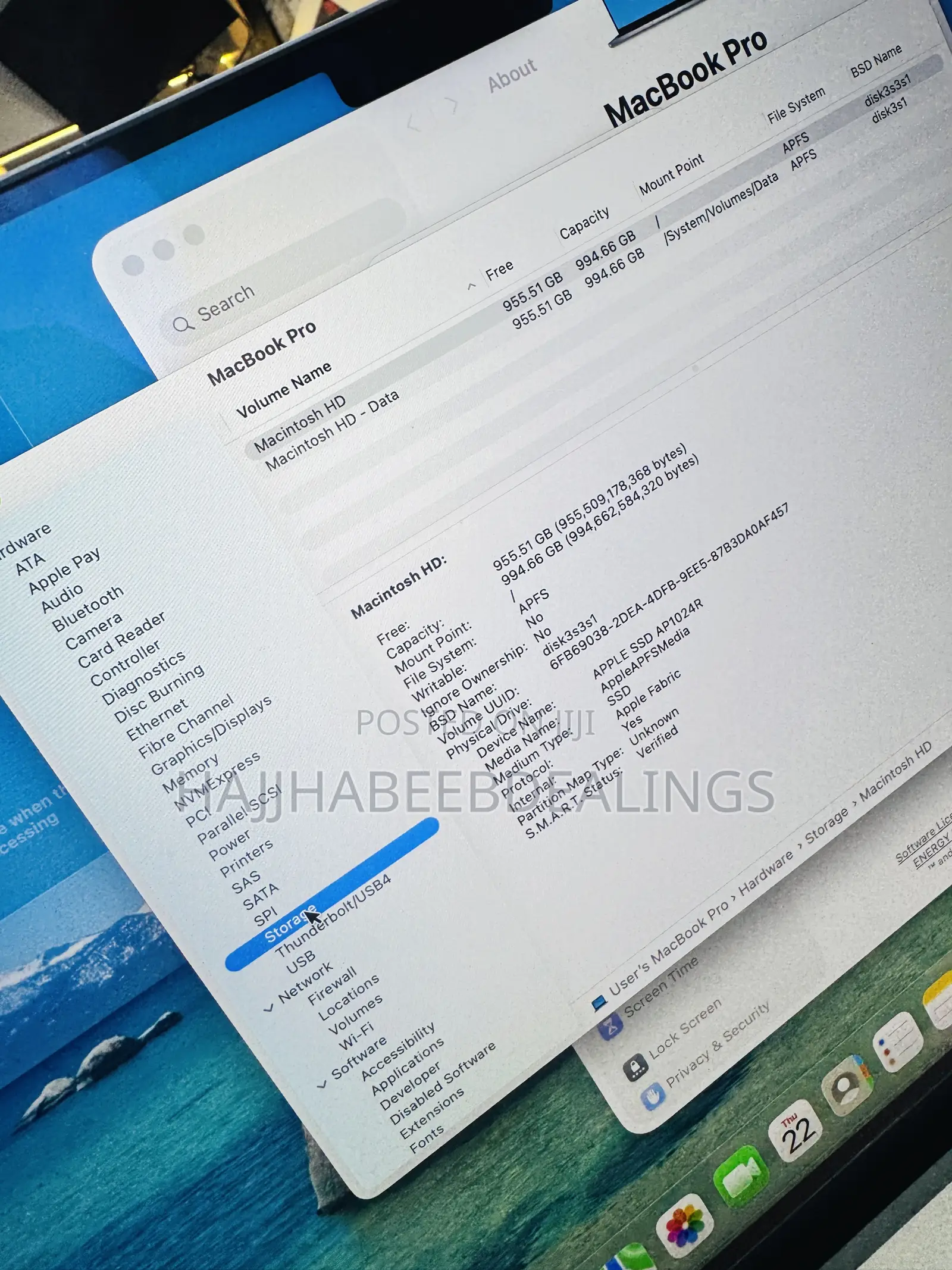 Laptop Apple MacBook Pro 2021 M1 Max 64GB Apple M1 Max SSD 1T