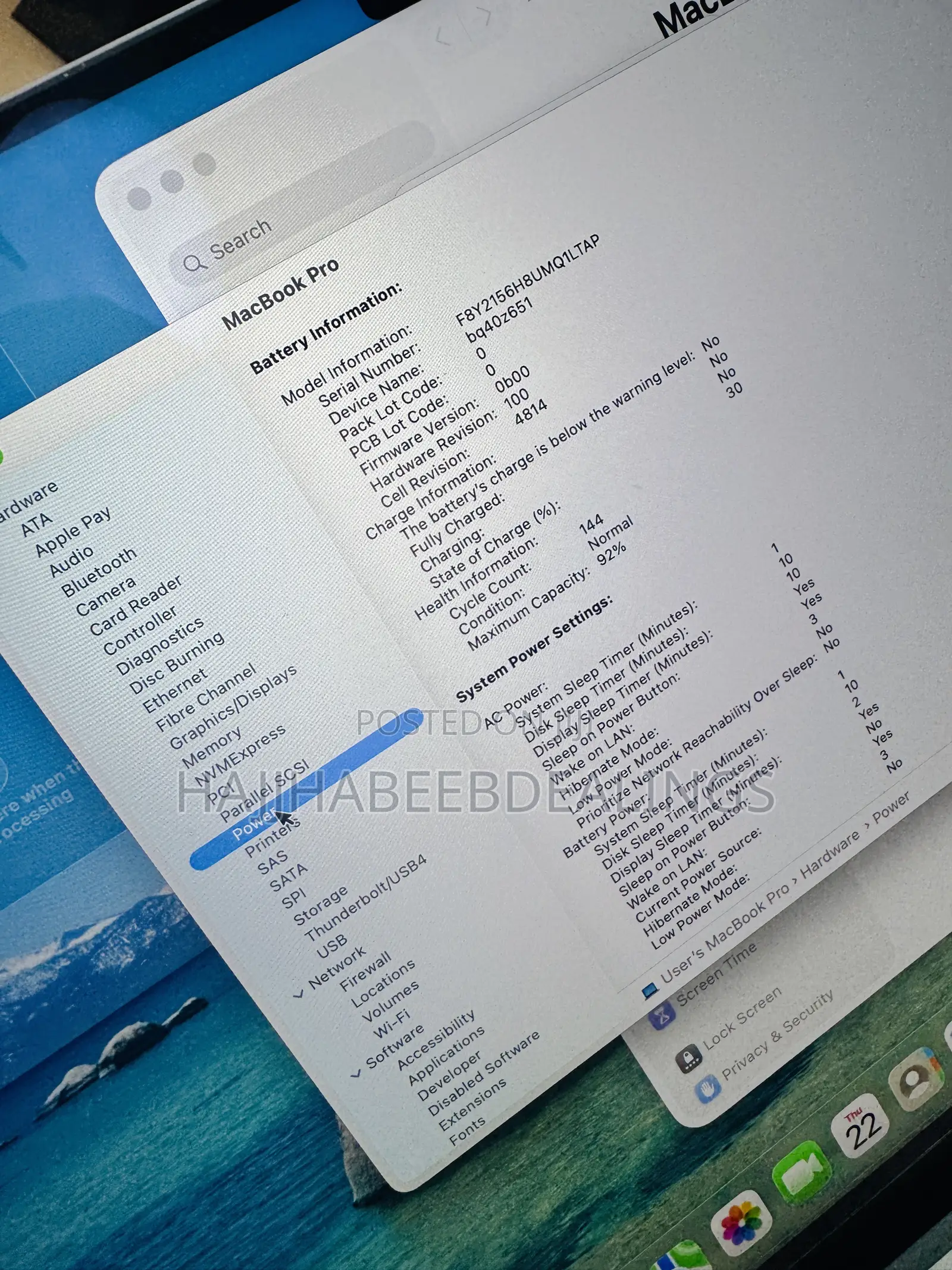 Laptop Apple MacBook Pro 2021 M1 Max 64GB Apple M1 Max SSD 1T