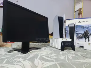 Slightly Used PS5 With 120 Hz Gaming Monitor