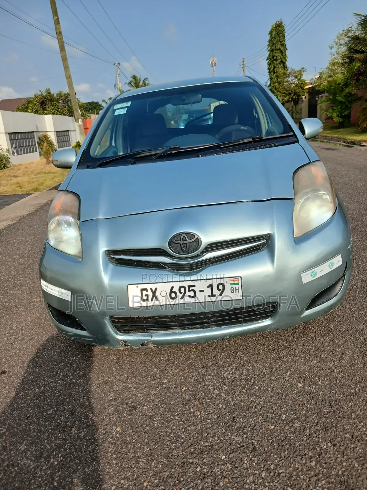 Toyota Vitz 1.0 FWD 3dr 2009 Silver