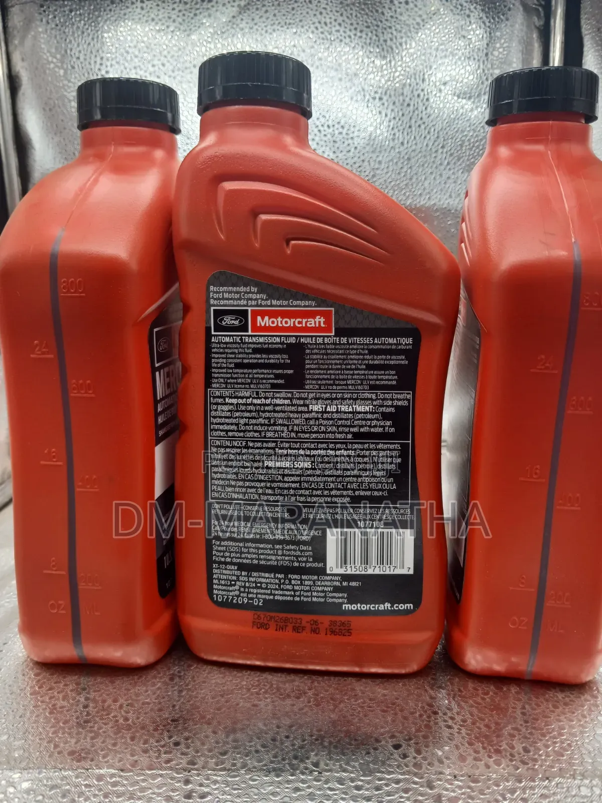 Motorcraft Mercon Ulv Transmission Fluid