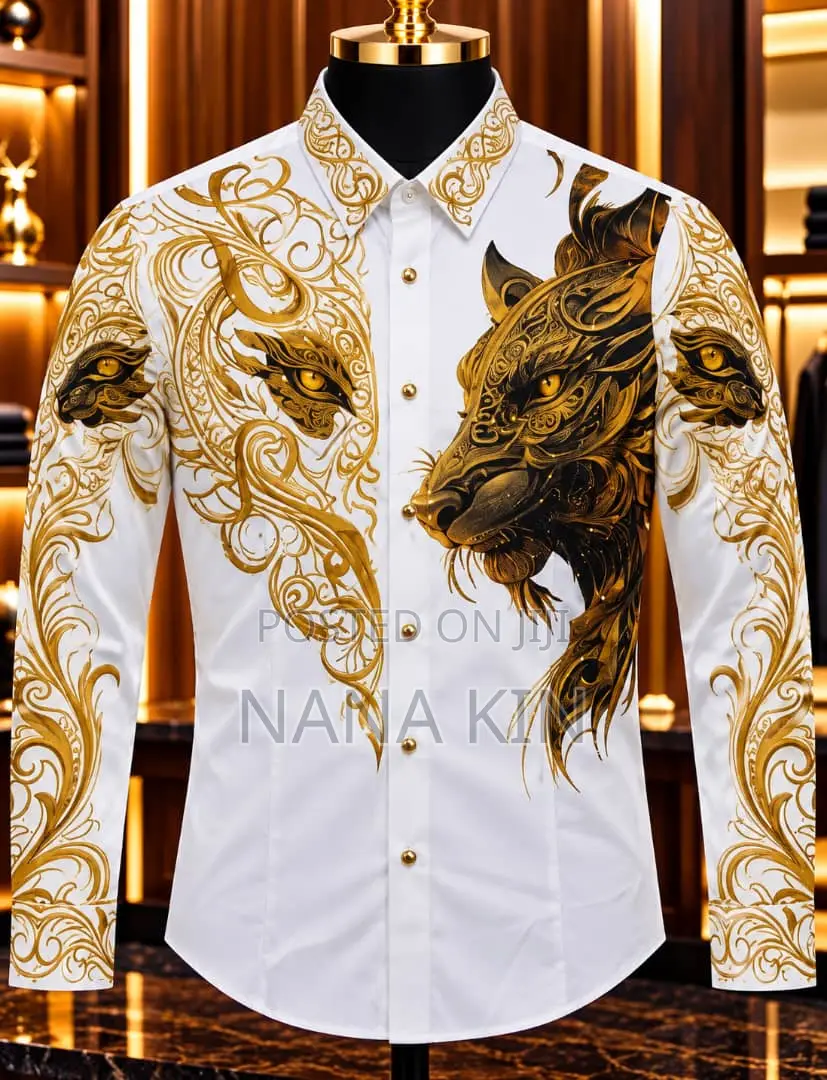 High Quality Rhinestones Designer Shirts
