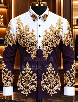 High Quality Rhinestones Designer Shirts