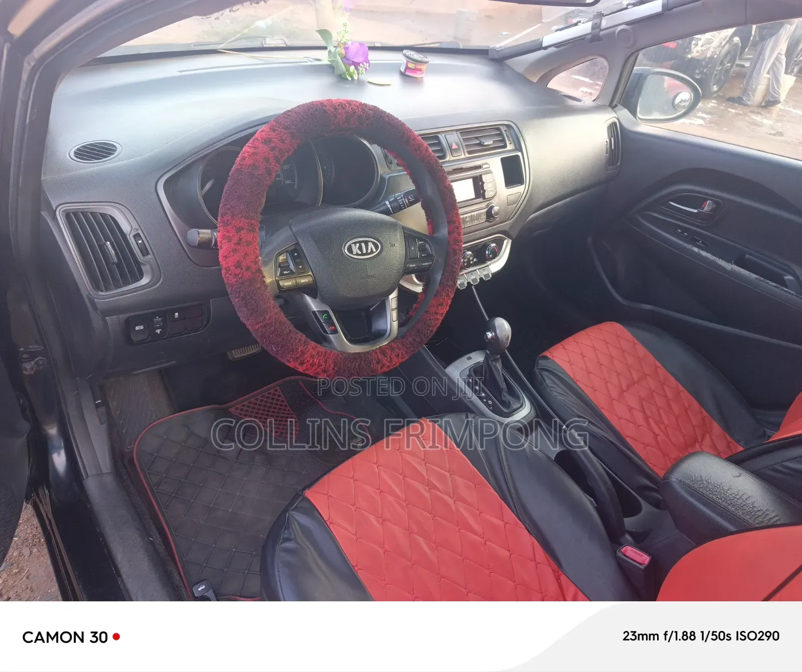 Kia Rio Base 4dr Sedan (1.6L 4cyl 5M) 2011 Black