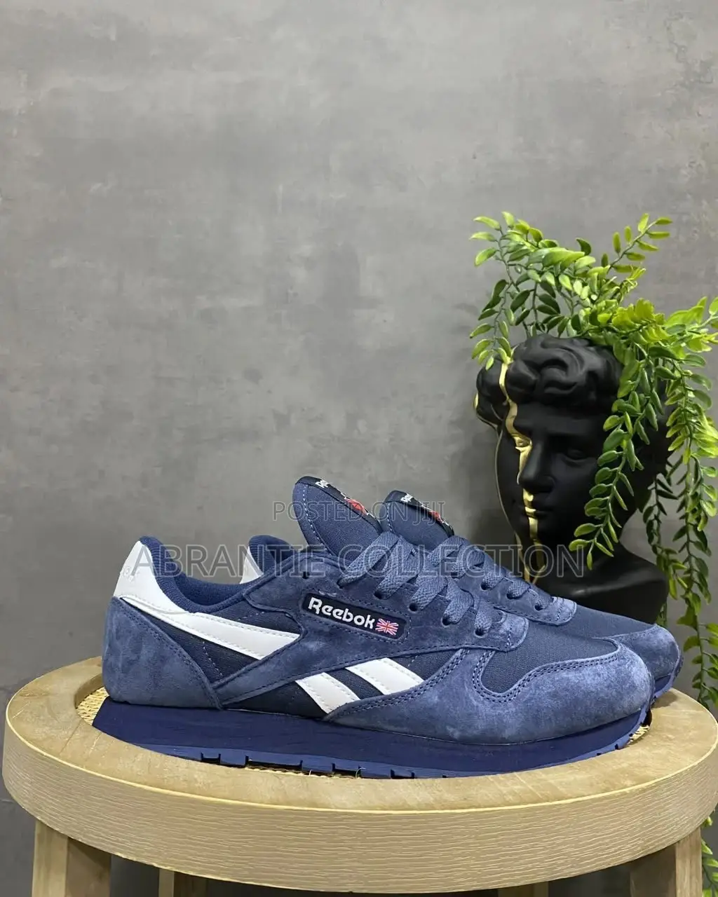 Reebok Classic Lace Up Navy Blue Available