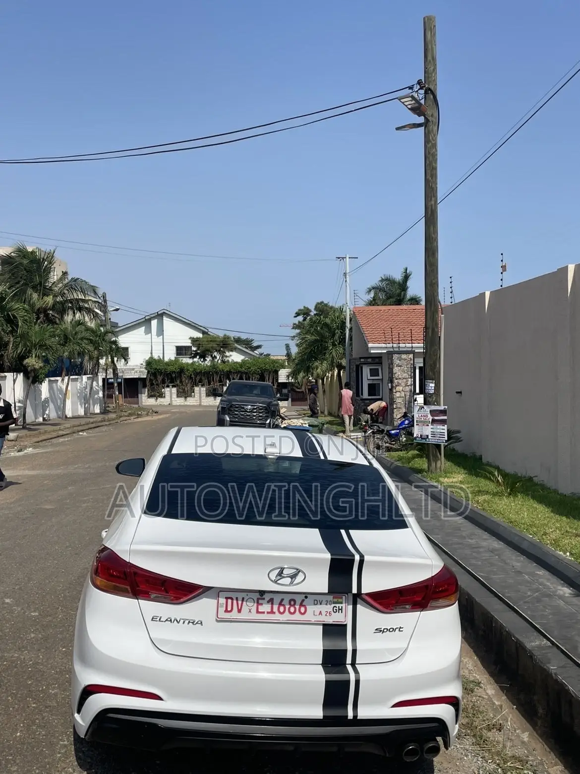 Hyundai Elantra Sport 2018 White