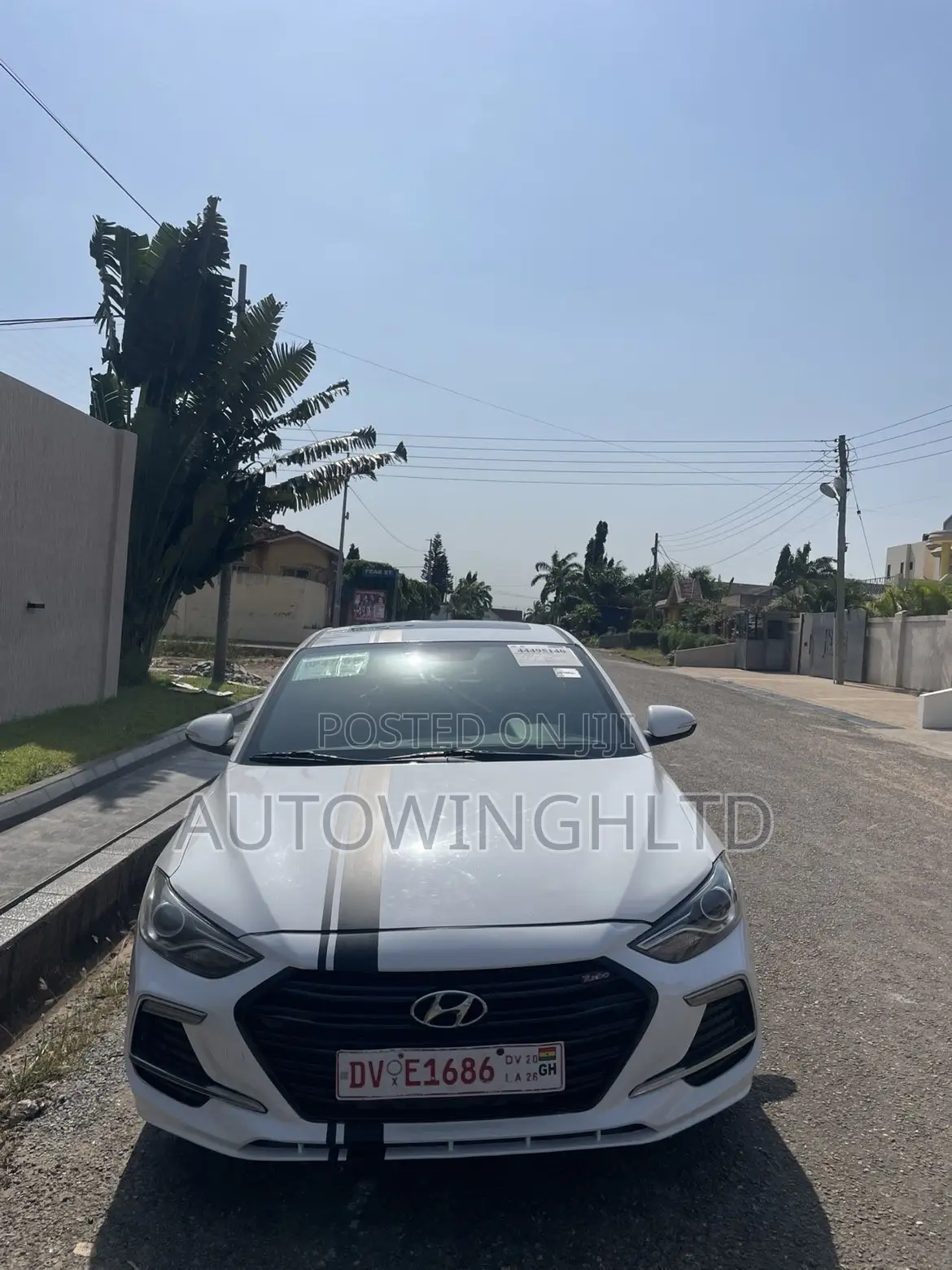Hyundai Elantra Sport 2018 White