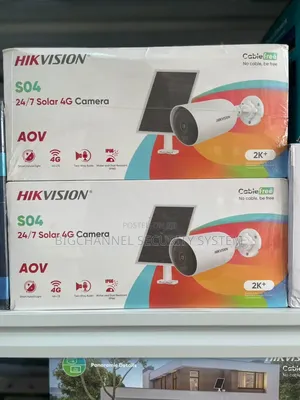 Hikvision So4 24/7 4g Solar Camera