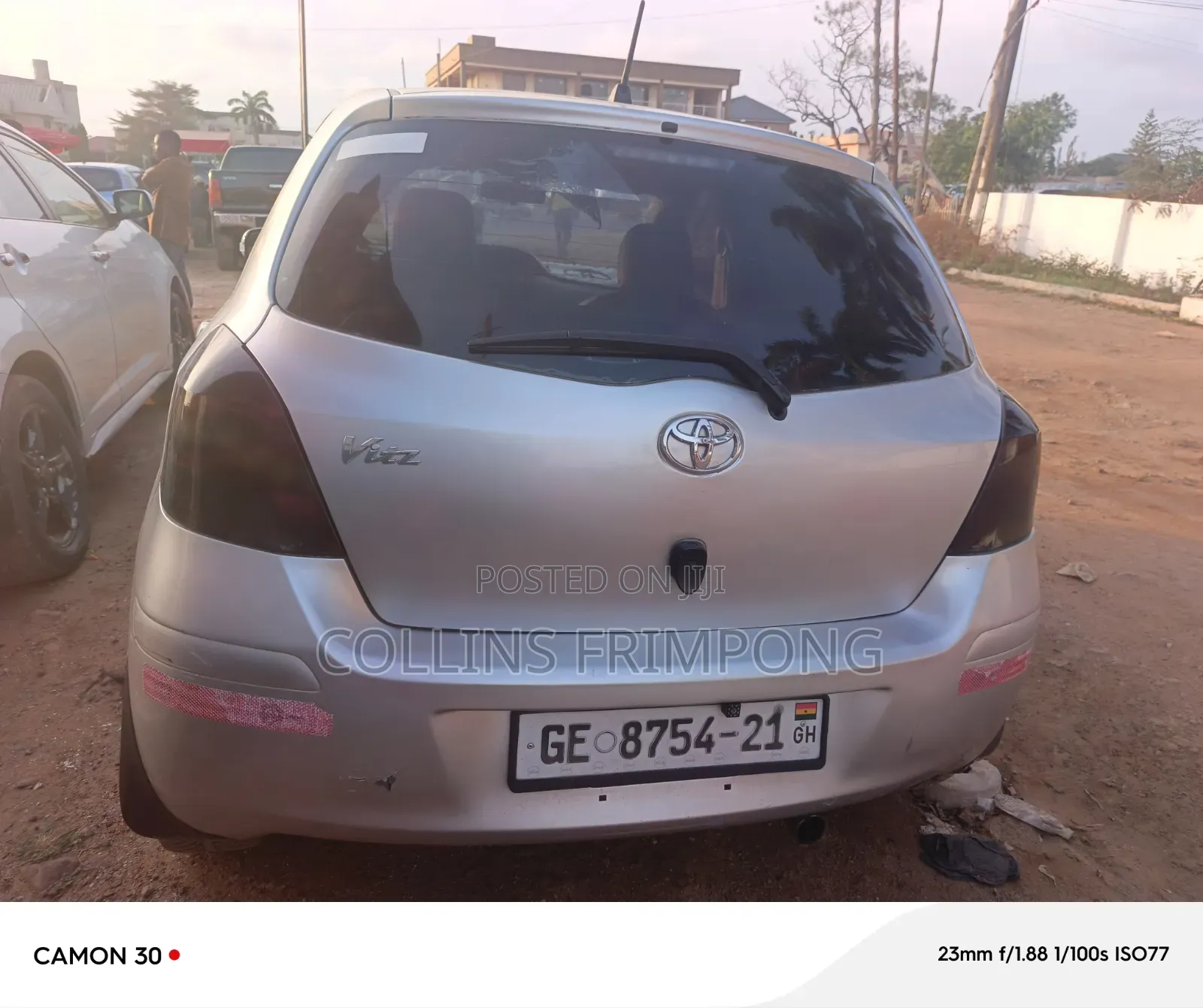 Toyota Vitz 1.5 FWD 5dr 2008 Silver