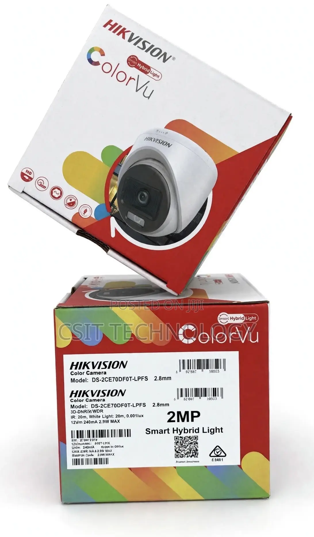 2mp Colour Vu Analogue Camera(DS-2ce70df0t-Lpfs)