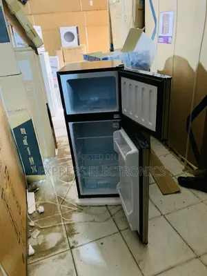 Nasco NASF2-13FL 112L Double Door Top Freezer Refrigerator