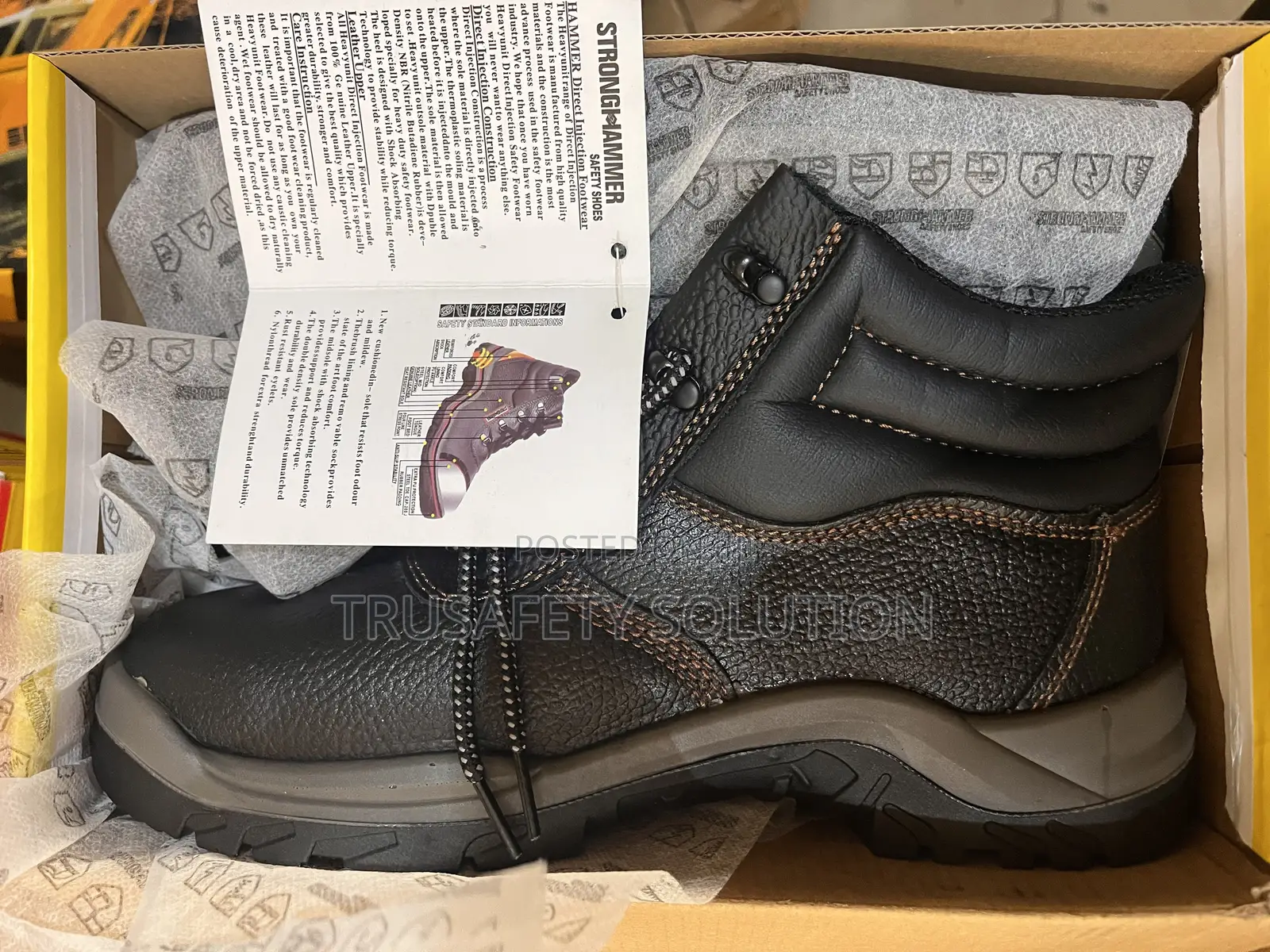 Safety Boots ( Strong Hammer) Industrial Wear