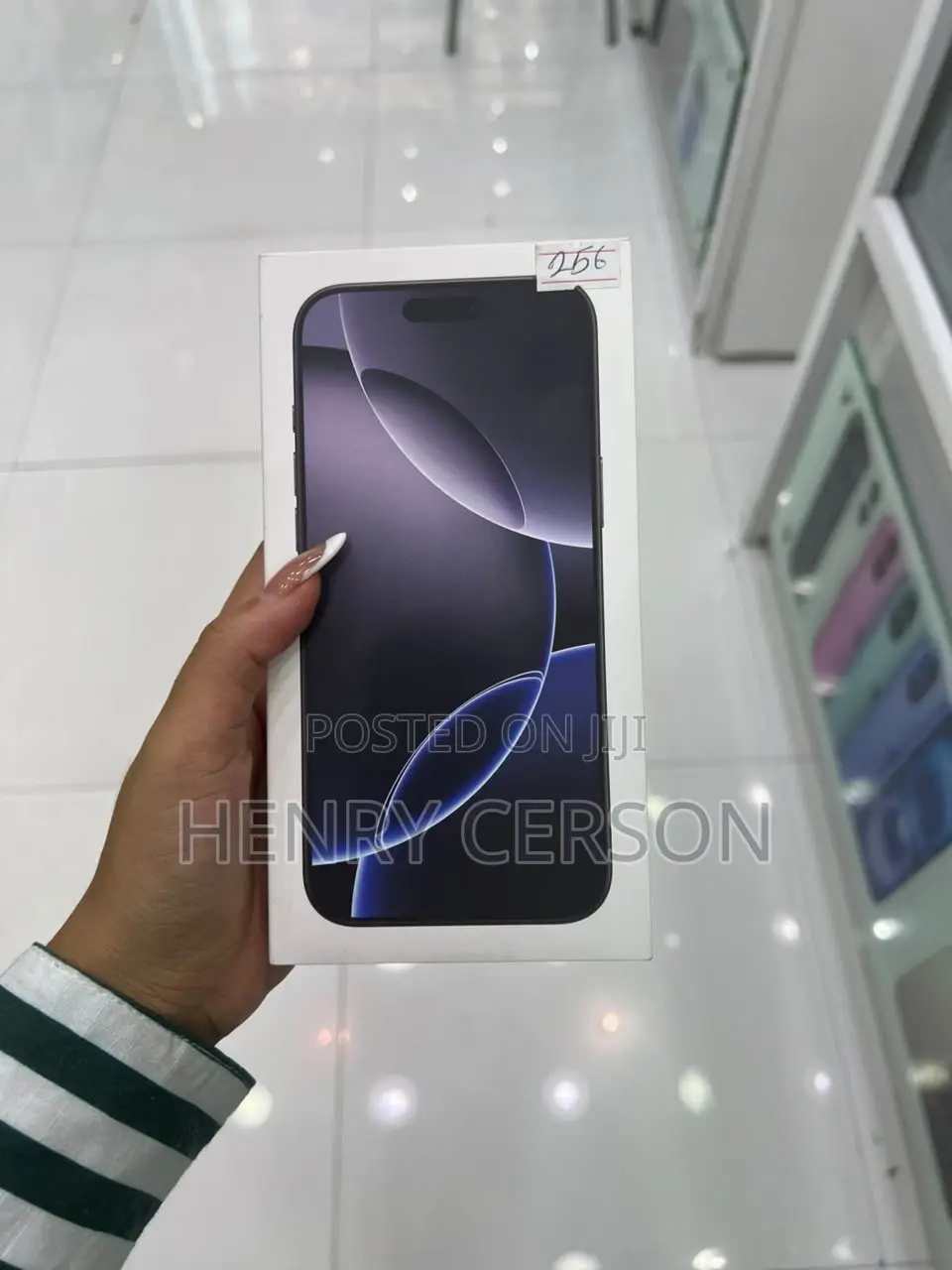 New Apple iPhone 16 Pro Max 256 GB Black