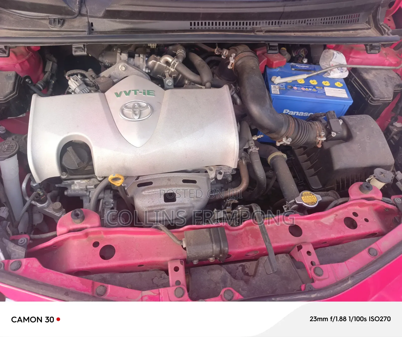 Toyota Vitz 1.5 FWD 5dr 2015
