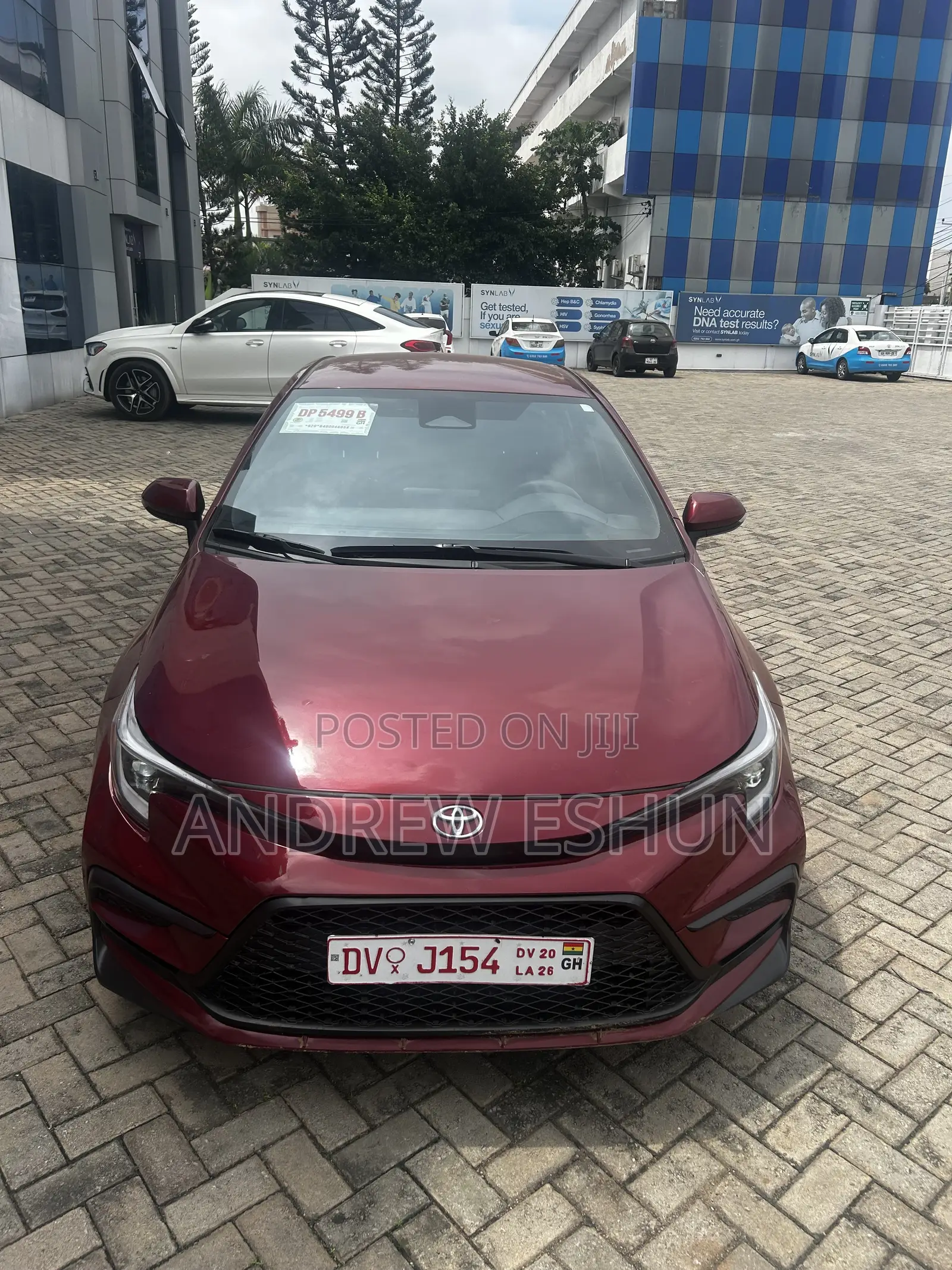 Toyota Corolla SE 2024 Maroon