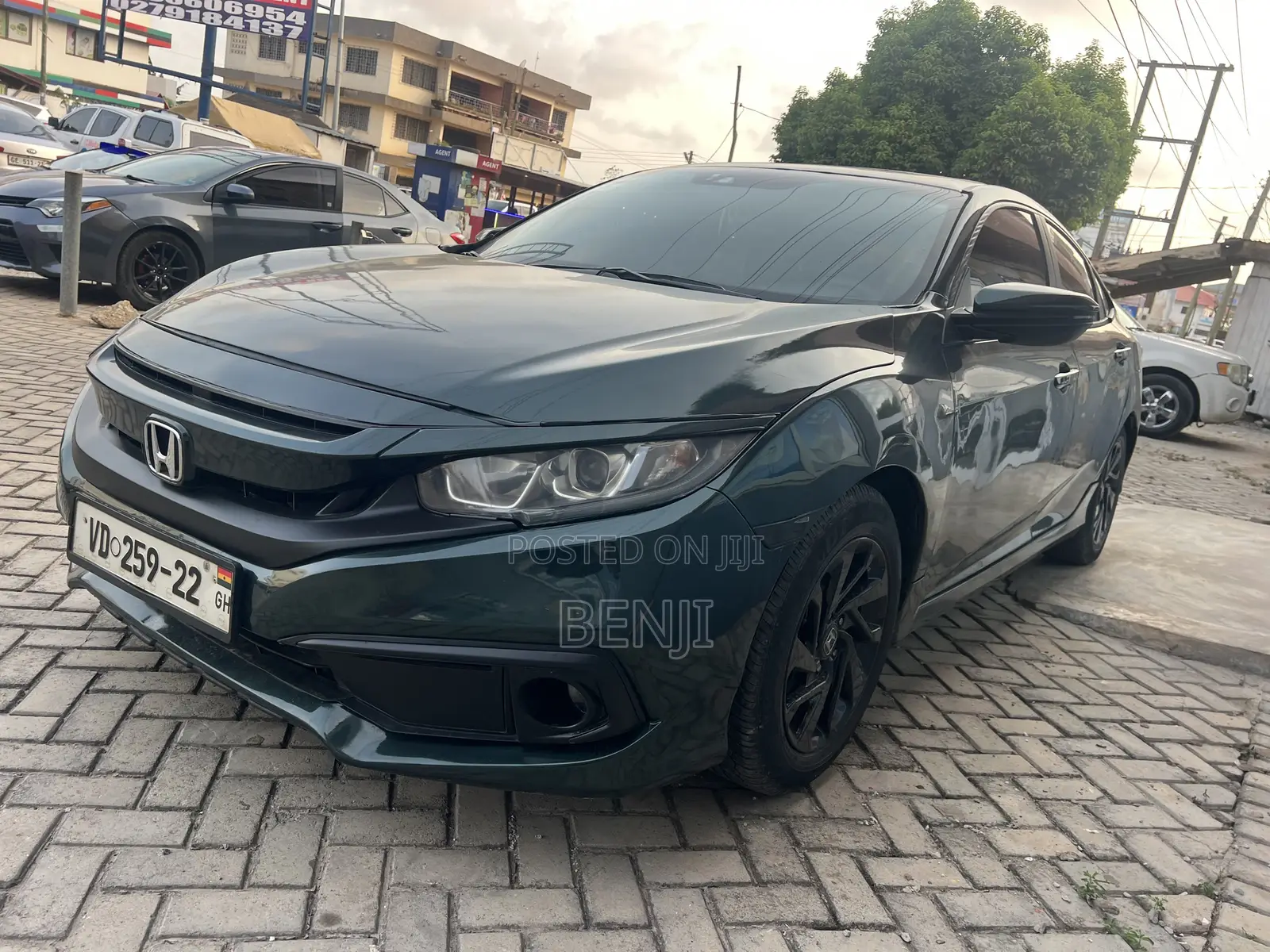 Honda Civic 2017 Green