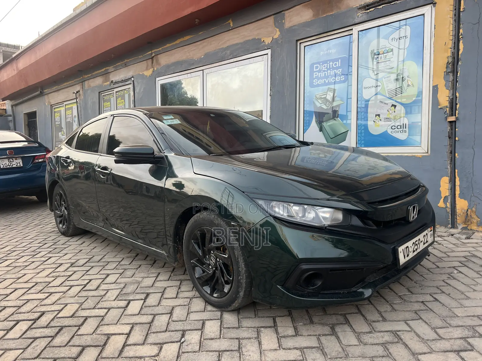 Honda Civic 2017 Green