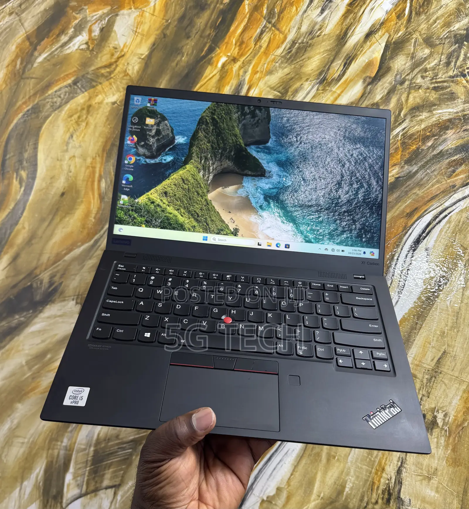 Laptop Lenovo ThinkPad X1 Carbon 8GB Intel Core i5 SSD 256GB