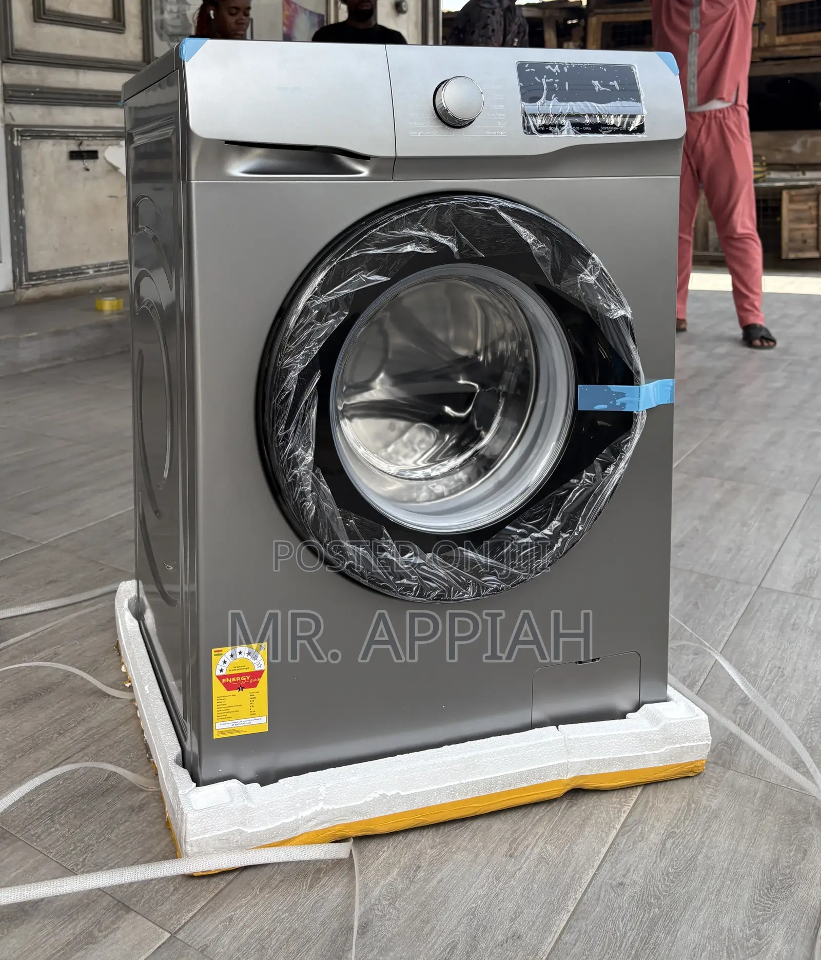 Upgrade Your Laundry With TCL 10.5kg Front Load Washing Machine