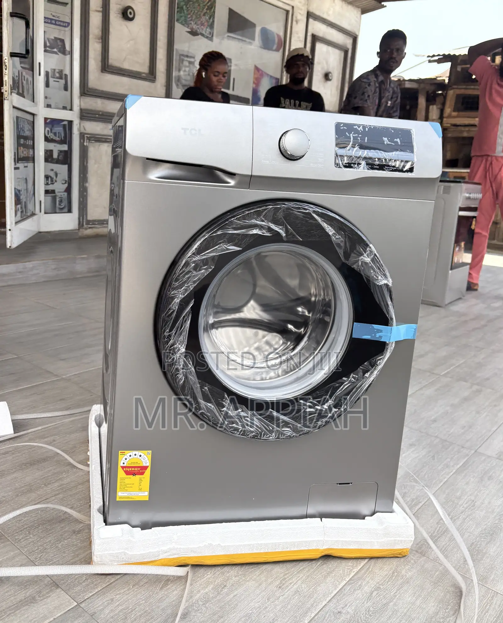 Upgrade Your Laundry With TCL 10.5kg Front Load Washing Machine