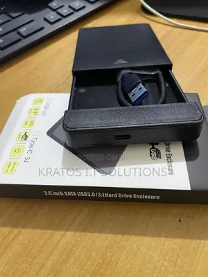 2.5 Inches SATA USB Type-C Hard Drive Enclosure