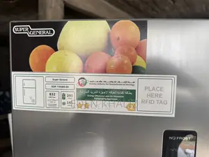 SUPER GENERAL Side-by-Side Fridge - BIG & SLEEK!  