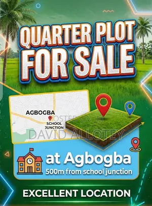 Quarter Plot at Agbogba for Sale