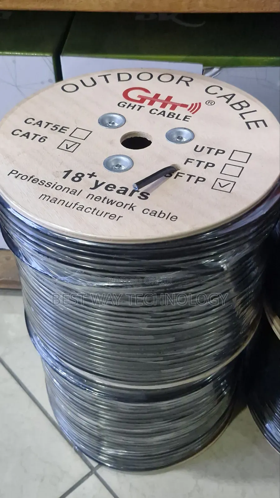 Cat6 Outdoor Cable 305m SFTP