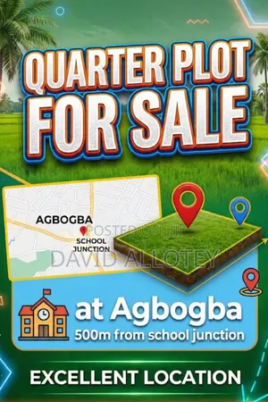Quarter Plot at Agbogba for Sale